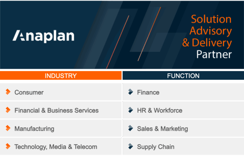 Tableau explicatif Anaplan
